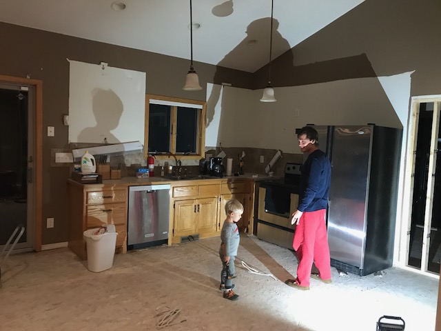Living Through a Kitchen Remodel with Kids | Twin Cities Moms Blog