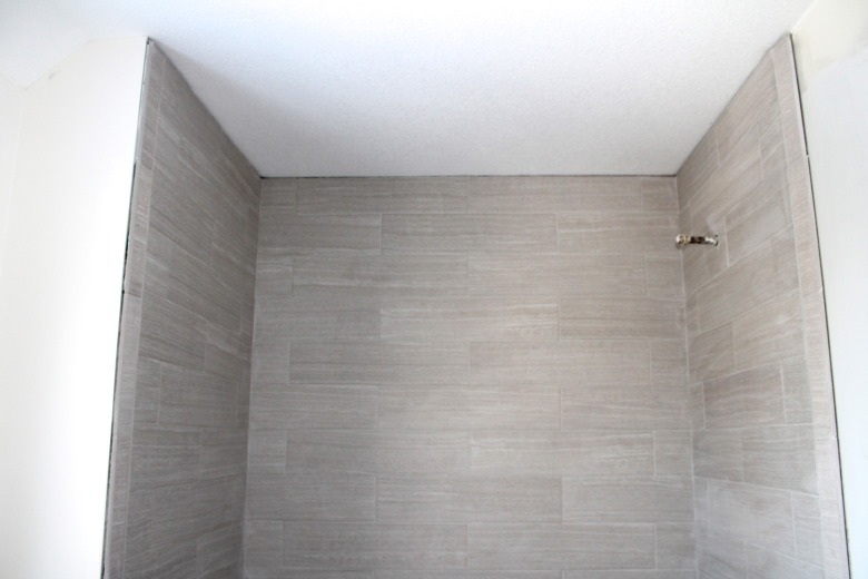 Leonia silver tile | Bathroom designs | Pinterest