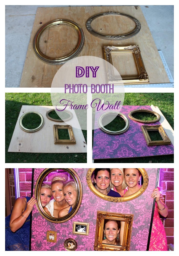 DIY Photo Booth Frame Wall | construction2style