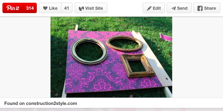 DIY Homemade open air photo booth prop display | construction2style