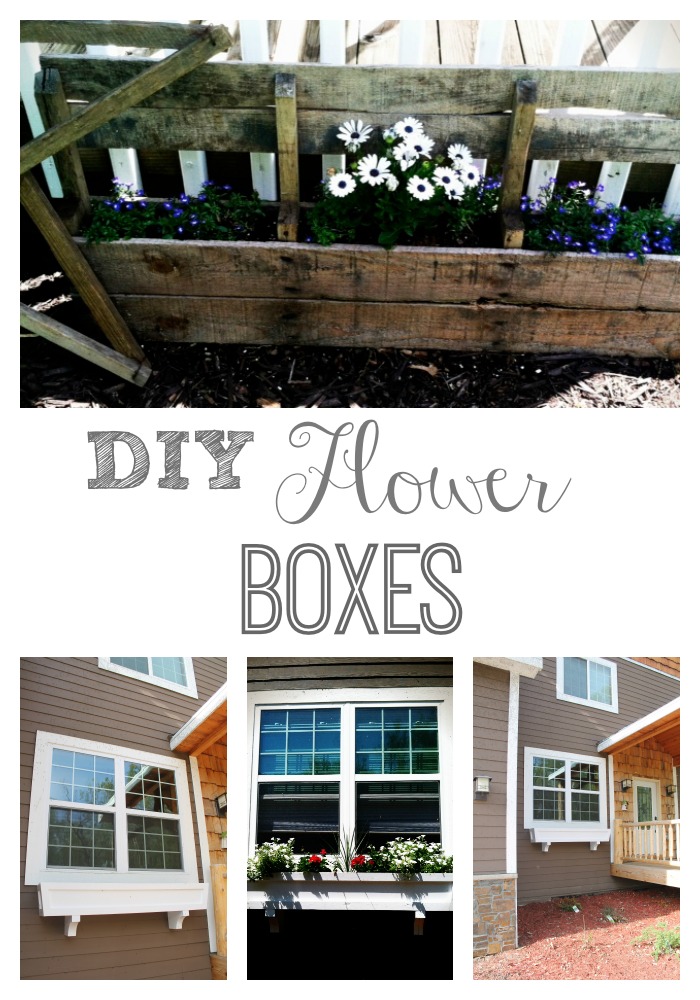 DIY Flower Boxes