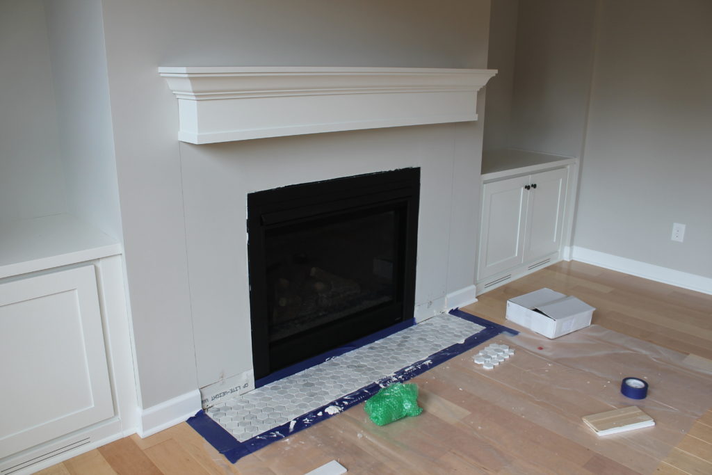 Carrara Marble Fireplace Project | construction2style