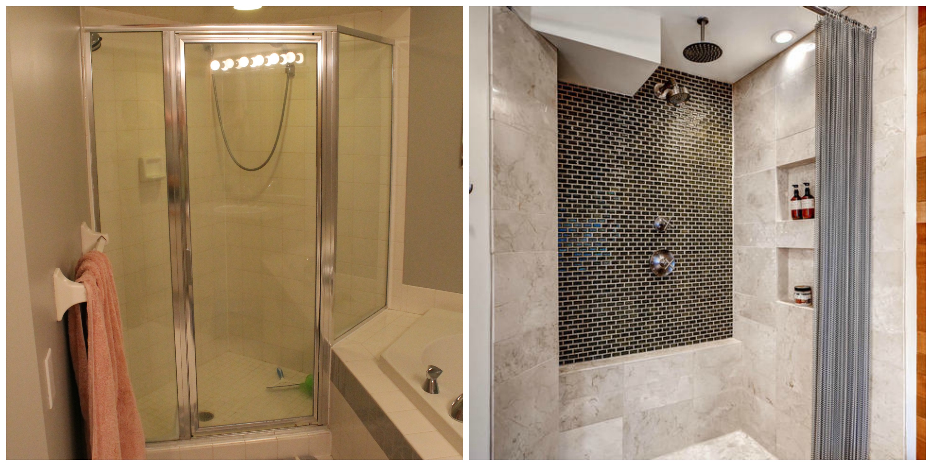 Bergland Shower Before & After