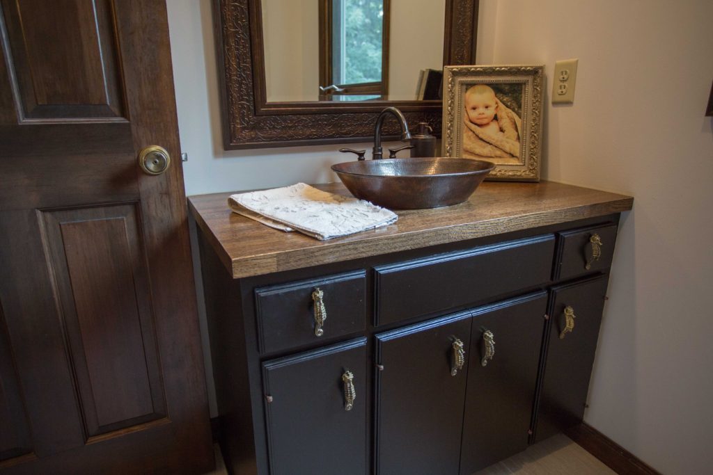 How to Build a Butcher Block Vanity | construction2style