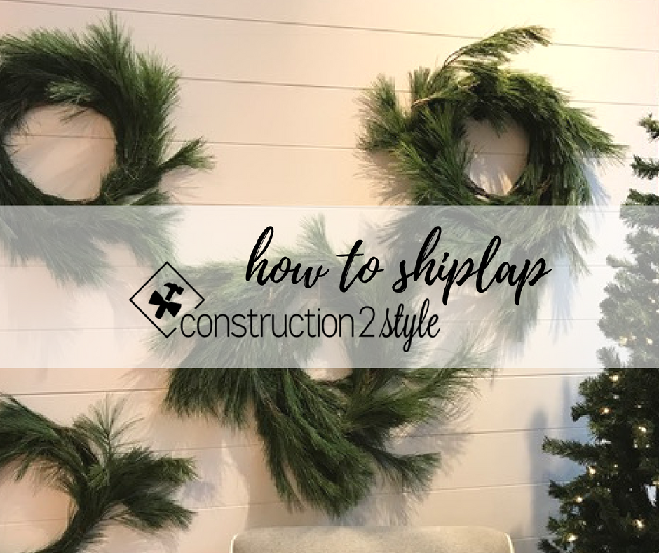 How to create a shiplap backdrop
