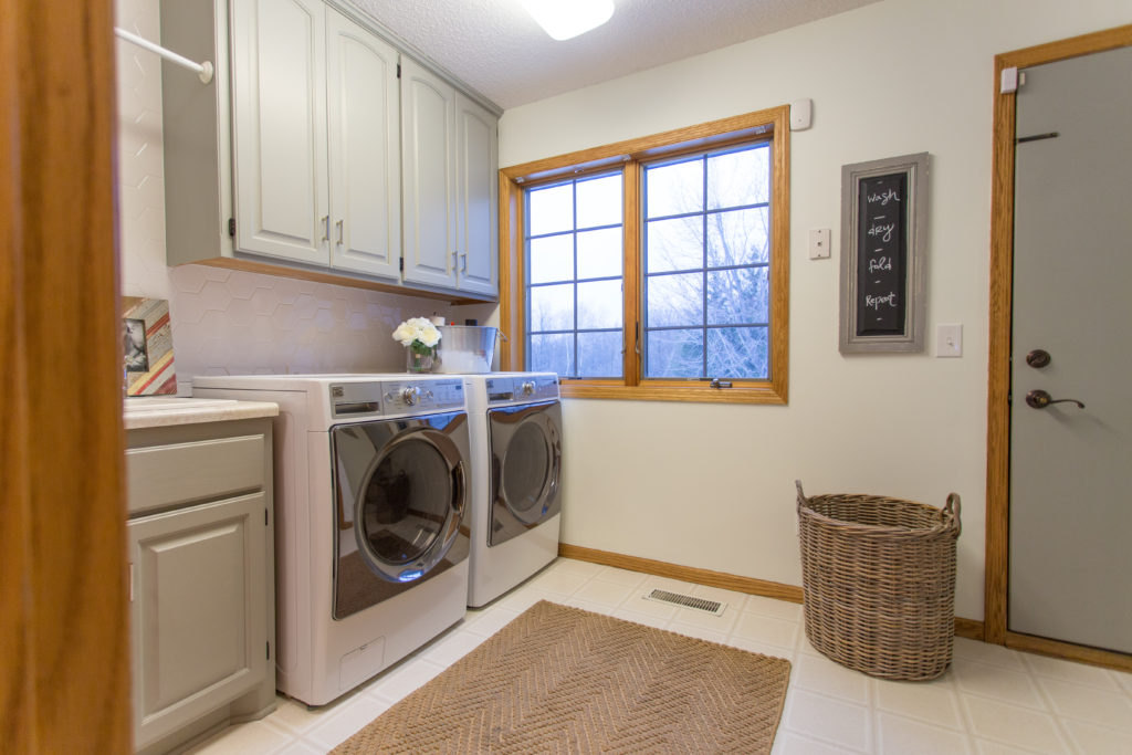 how to refresh and reorganize your laundry room | construction2style | Jamie and Morgan Molitor