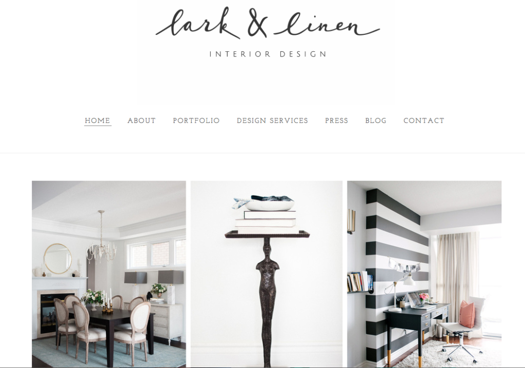 Lark and Linen feature on construction2style