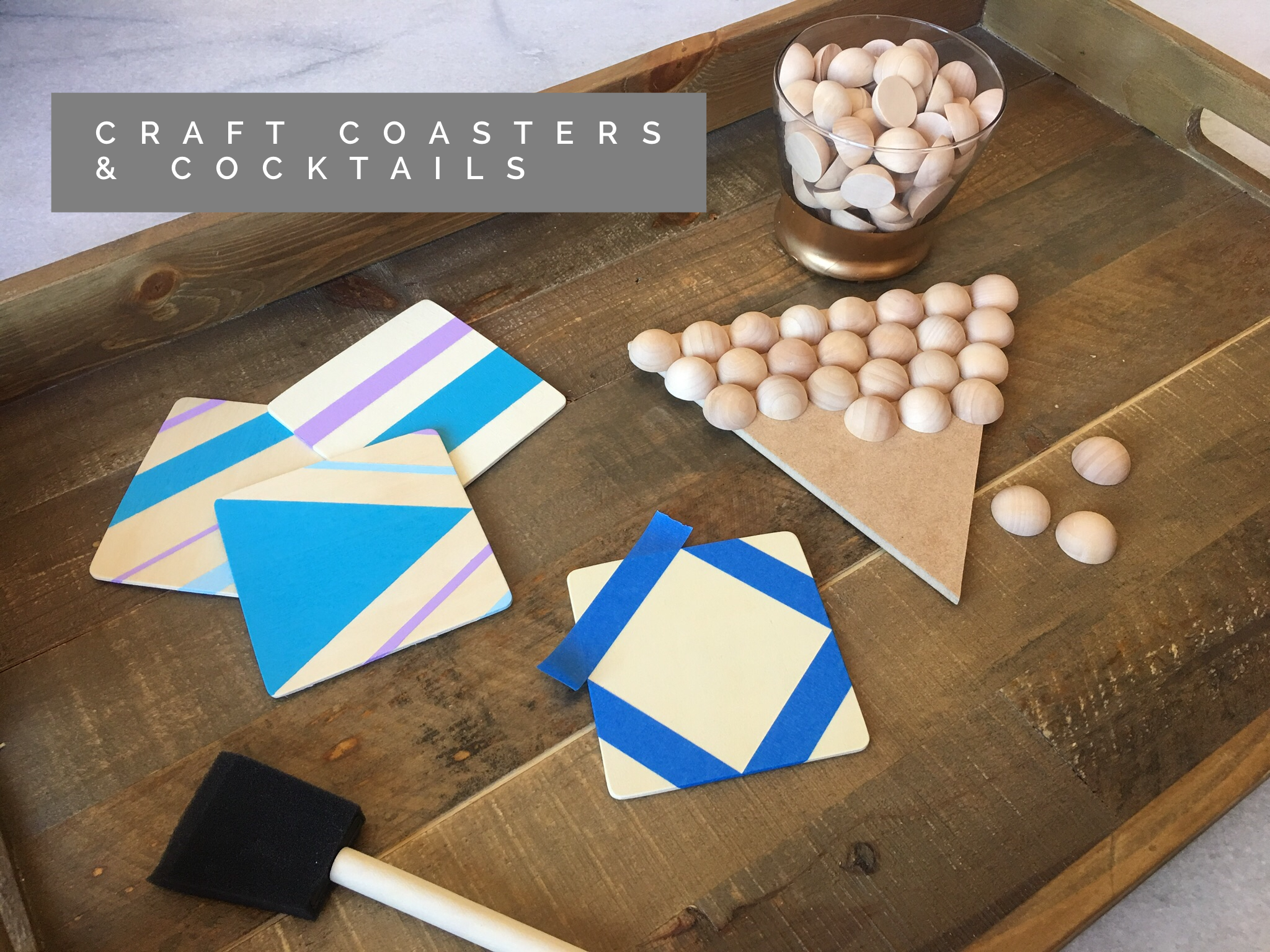 Craft Coasters & Cocktails with West Elm 24