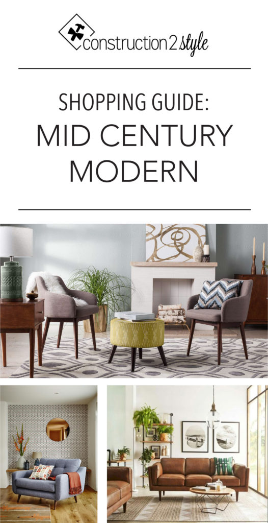 mid century modern shopping guide