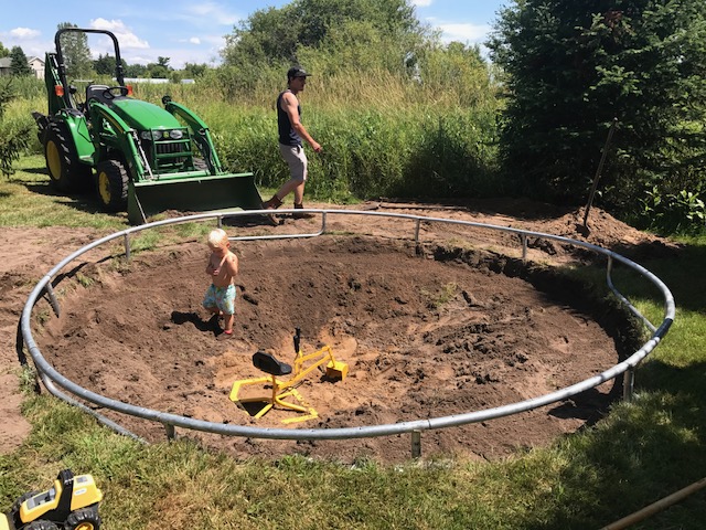 reb forklædt blur How to Install an In Ground Trampoline in 6 Steps - construction2style