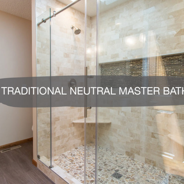 traditional neutral master bath