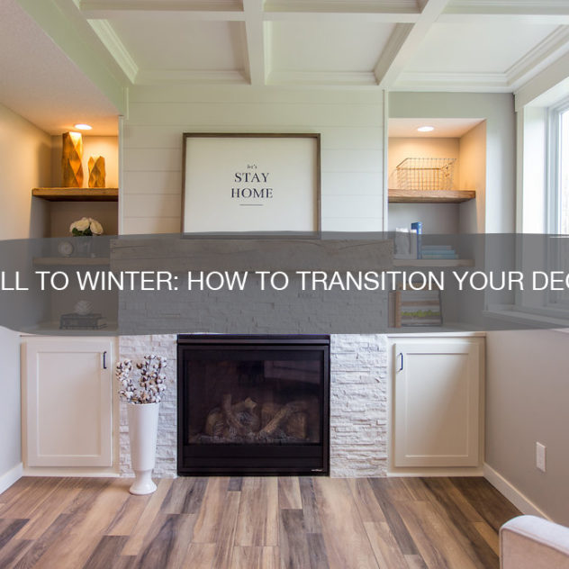 fall to winter, how to transition your decor