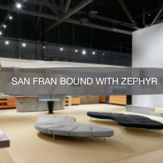 San Francisco bound with zephyr