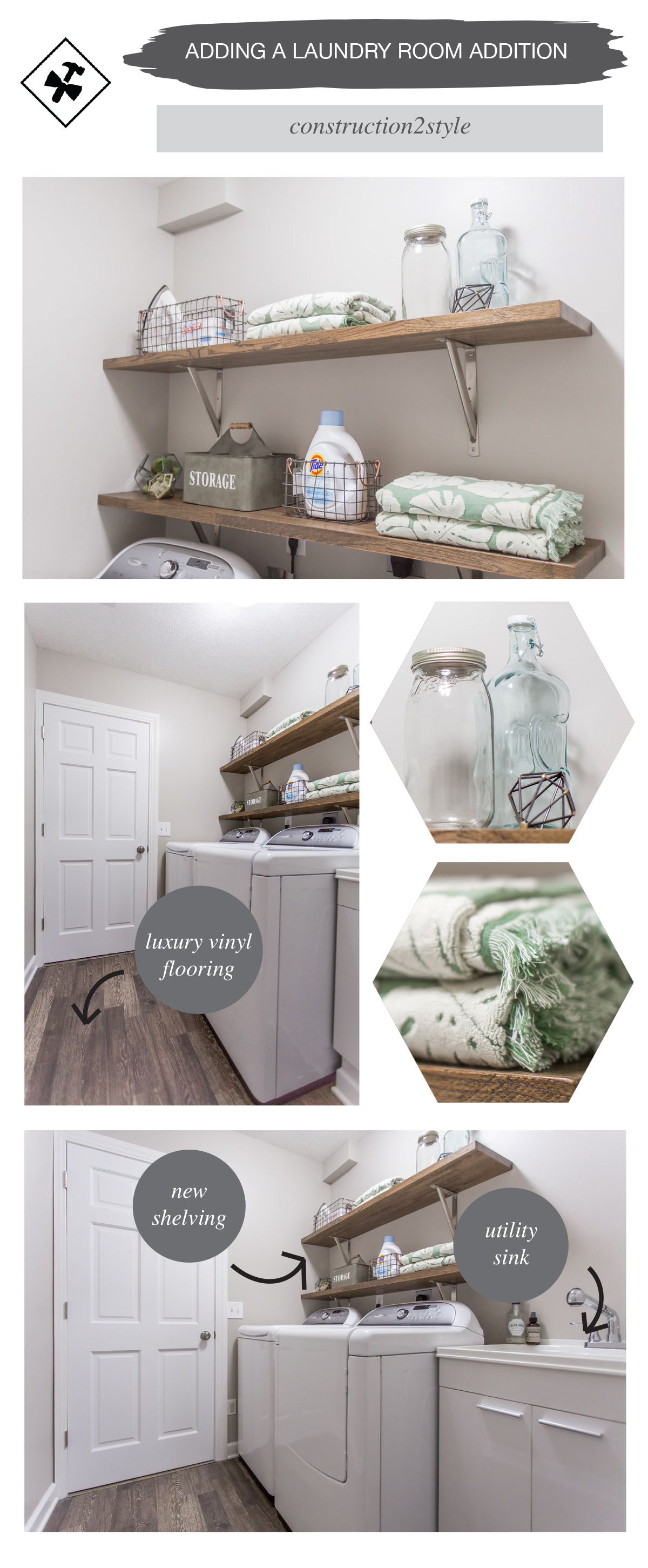 adding a laundry room addition