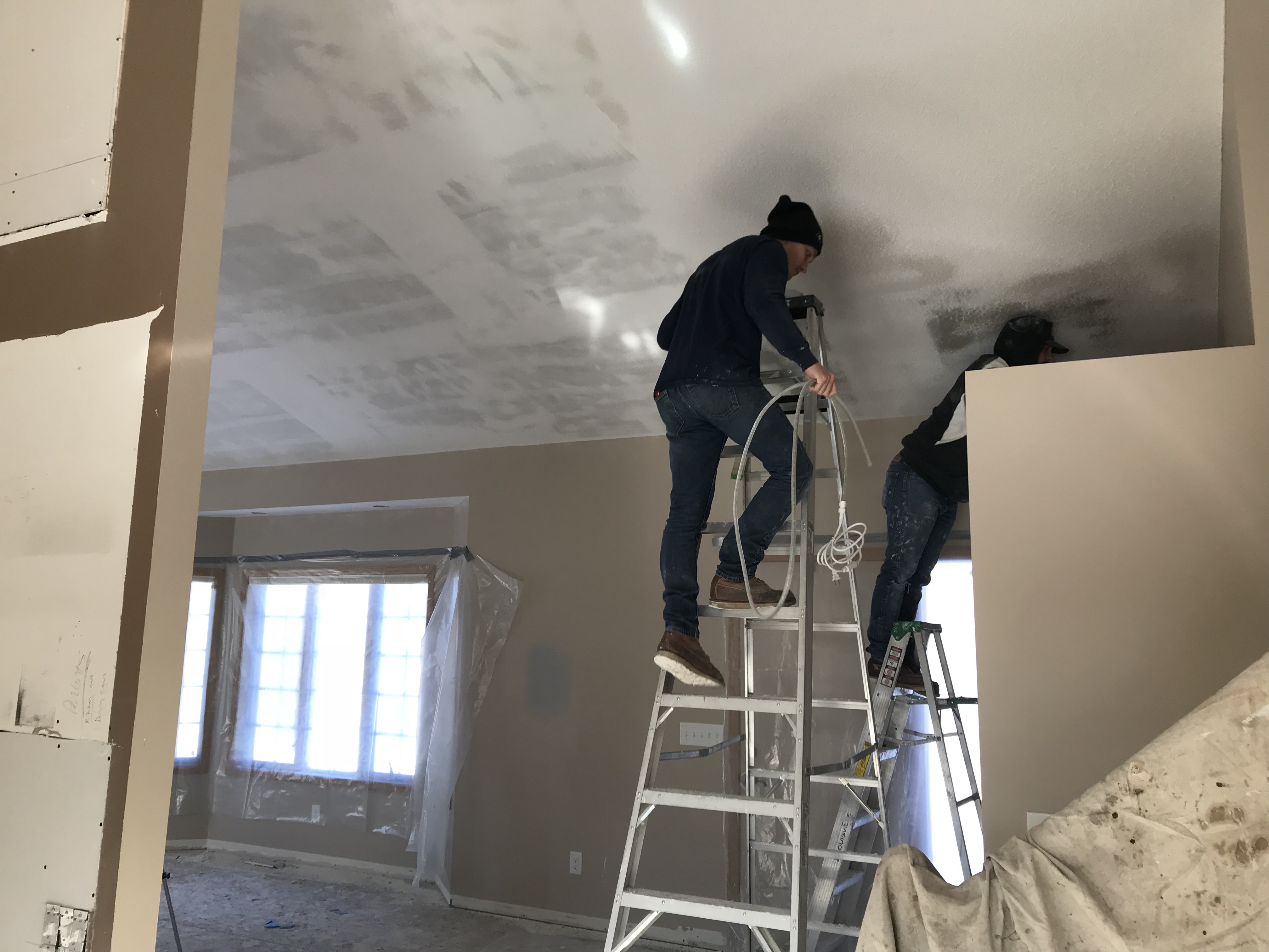 How To Remove Textured Popcorn Ceilings Construction2style