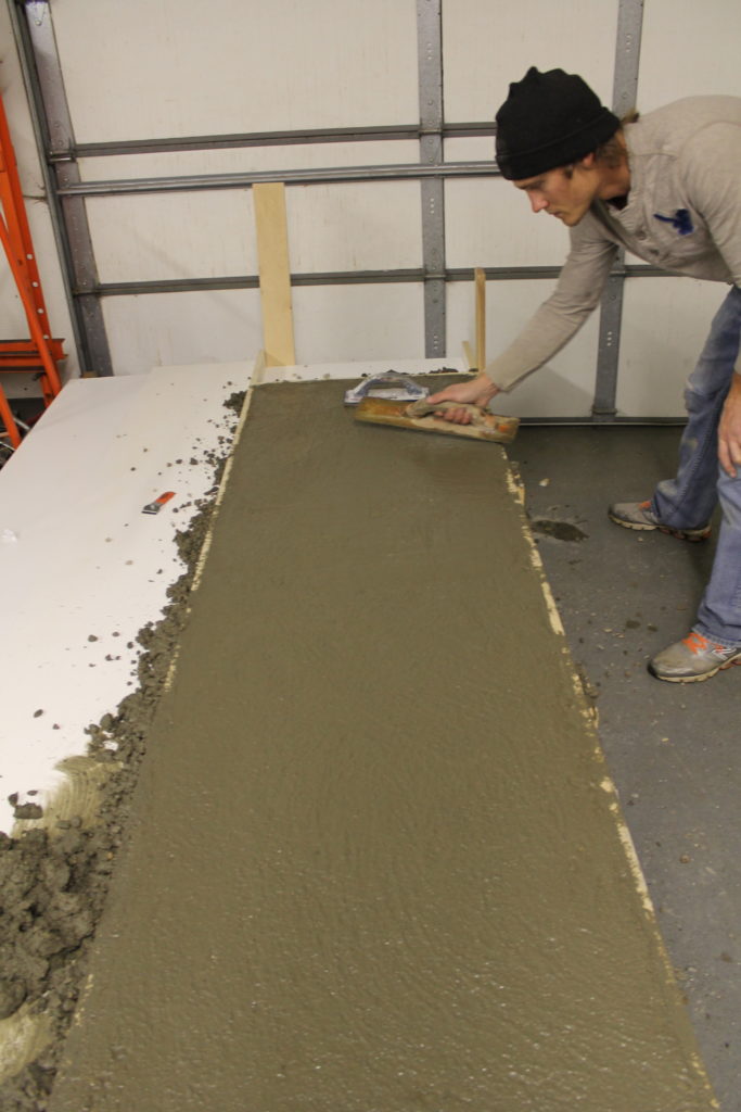 How to Make Concrete Countertops 13