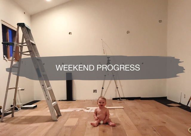 weekend progress on the kitchen remodel | construction2style
