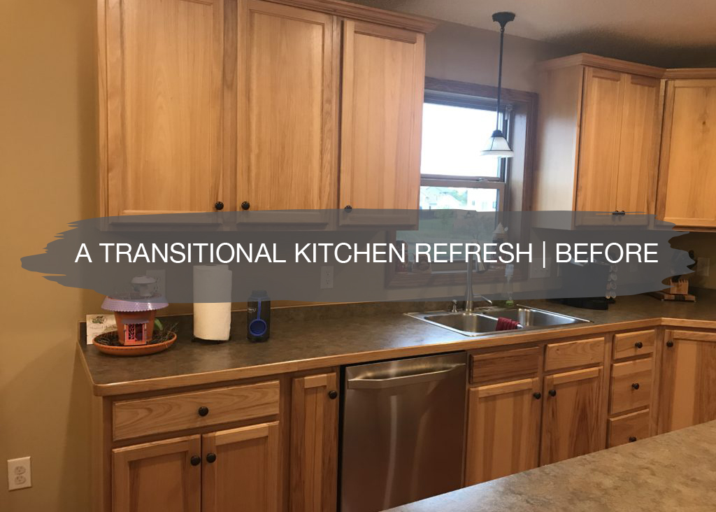 A Transitional Kitchen Refresh Reveal | Elk River, MN 1