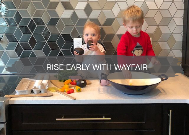 rise early with wayfair | construction2style
