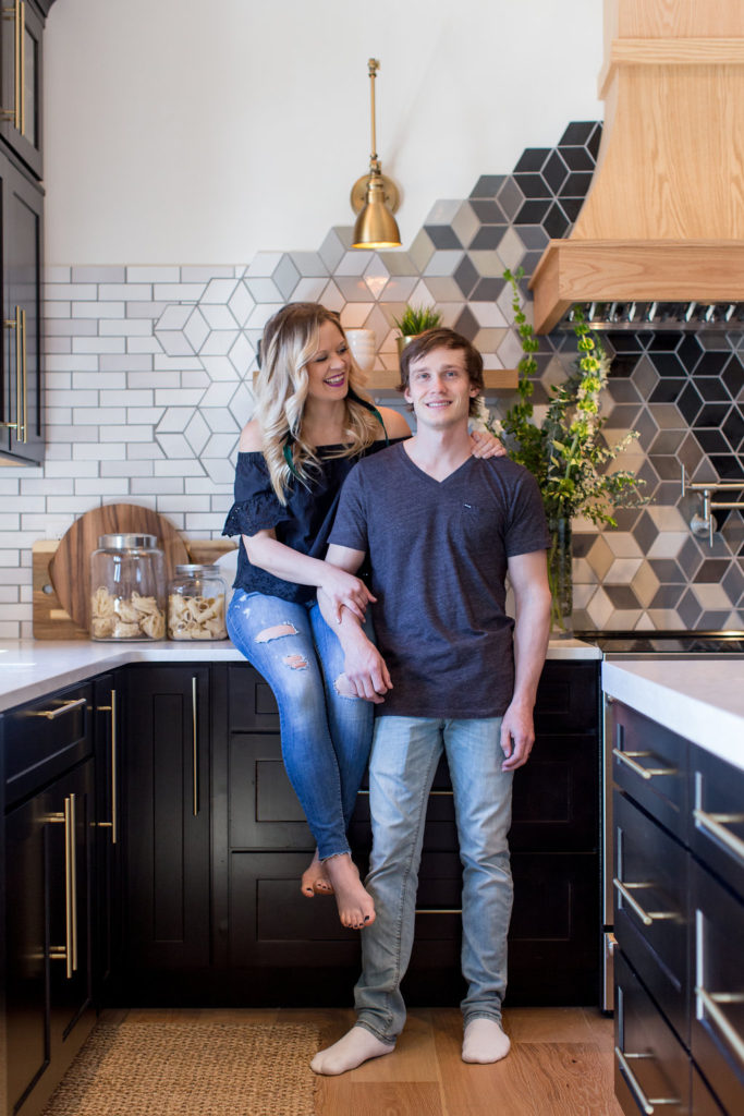 Jamie and Morgan Molitor from construction2style, kitchen reveal