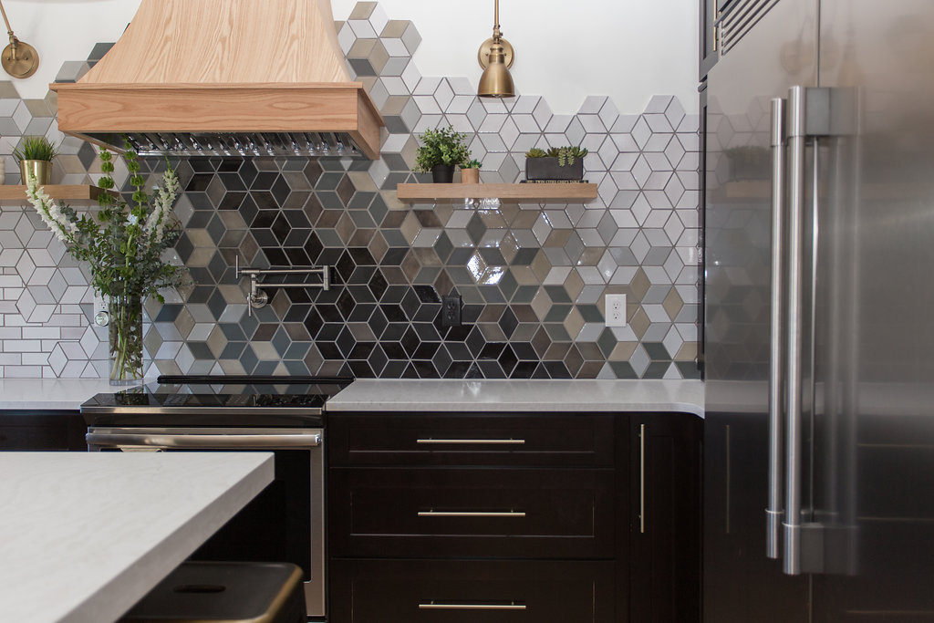 Mercury Mosaics custom backsplash, handcrafted tiles | construction2style