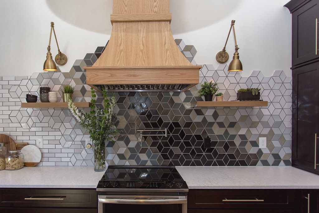 Mercury Mosaics custom backsplash, handcrafted tiles | construction2style