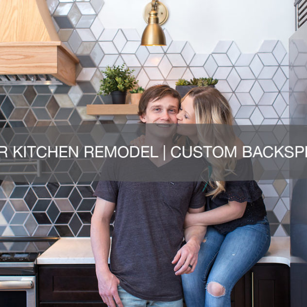 our kitchen remodel | custom backsplash | construction2style