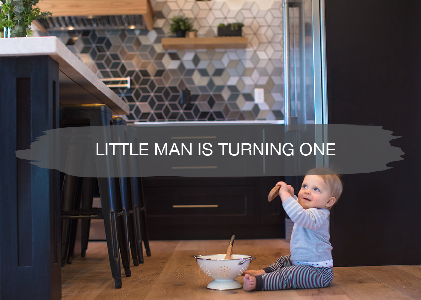 little man is turning one | construction2style