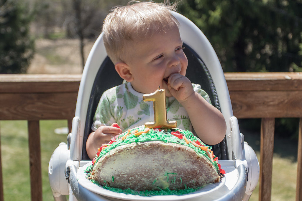 Let's taco bout fun, Beckam turned one! 10