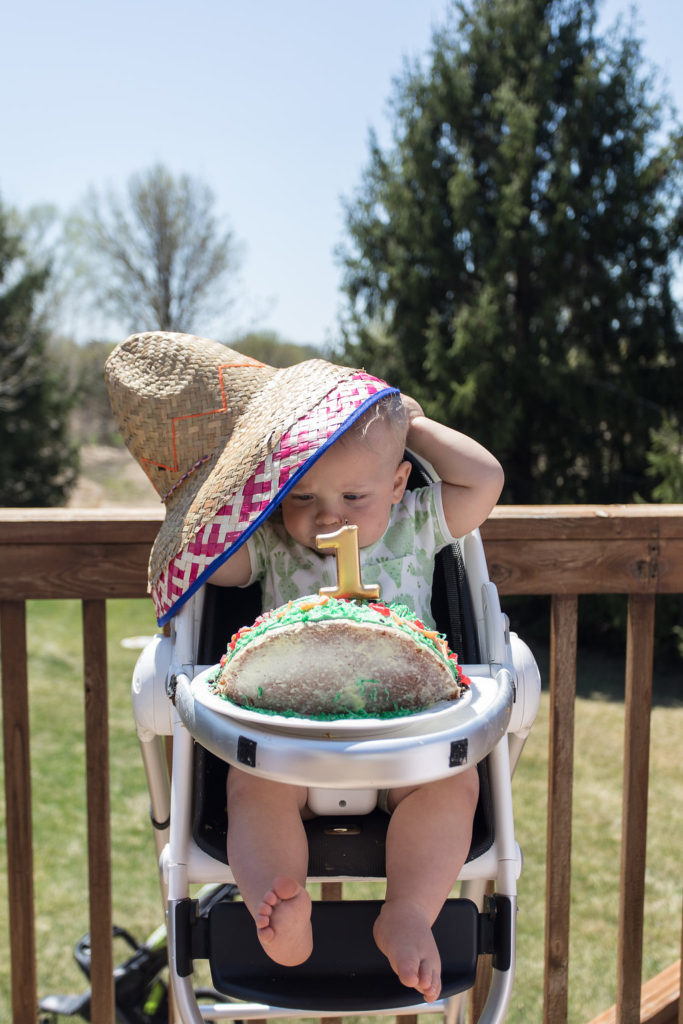 Let's taco bout fun, Beckam turned one! 5
