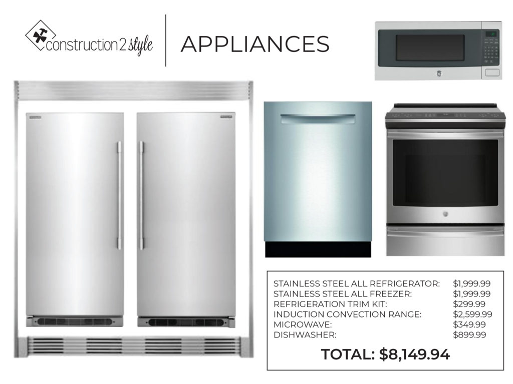 our kitchen remodel appliances | construction2style