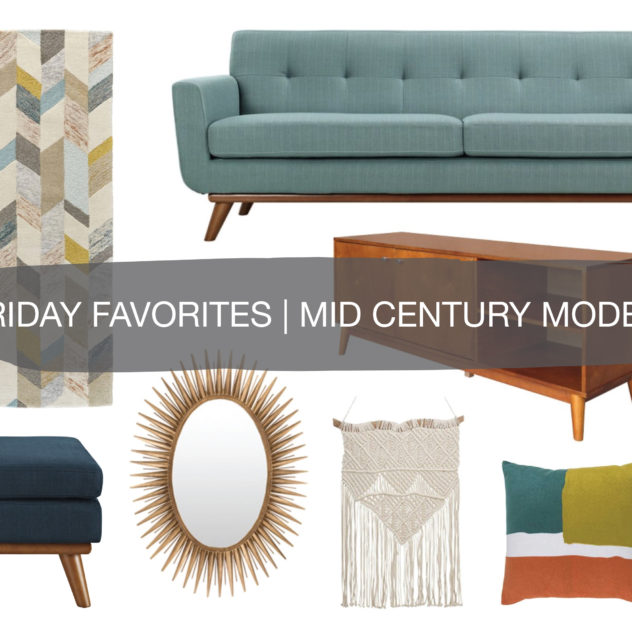 mid century modern friday favorites | construction2style