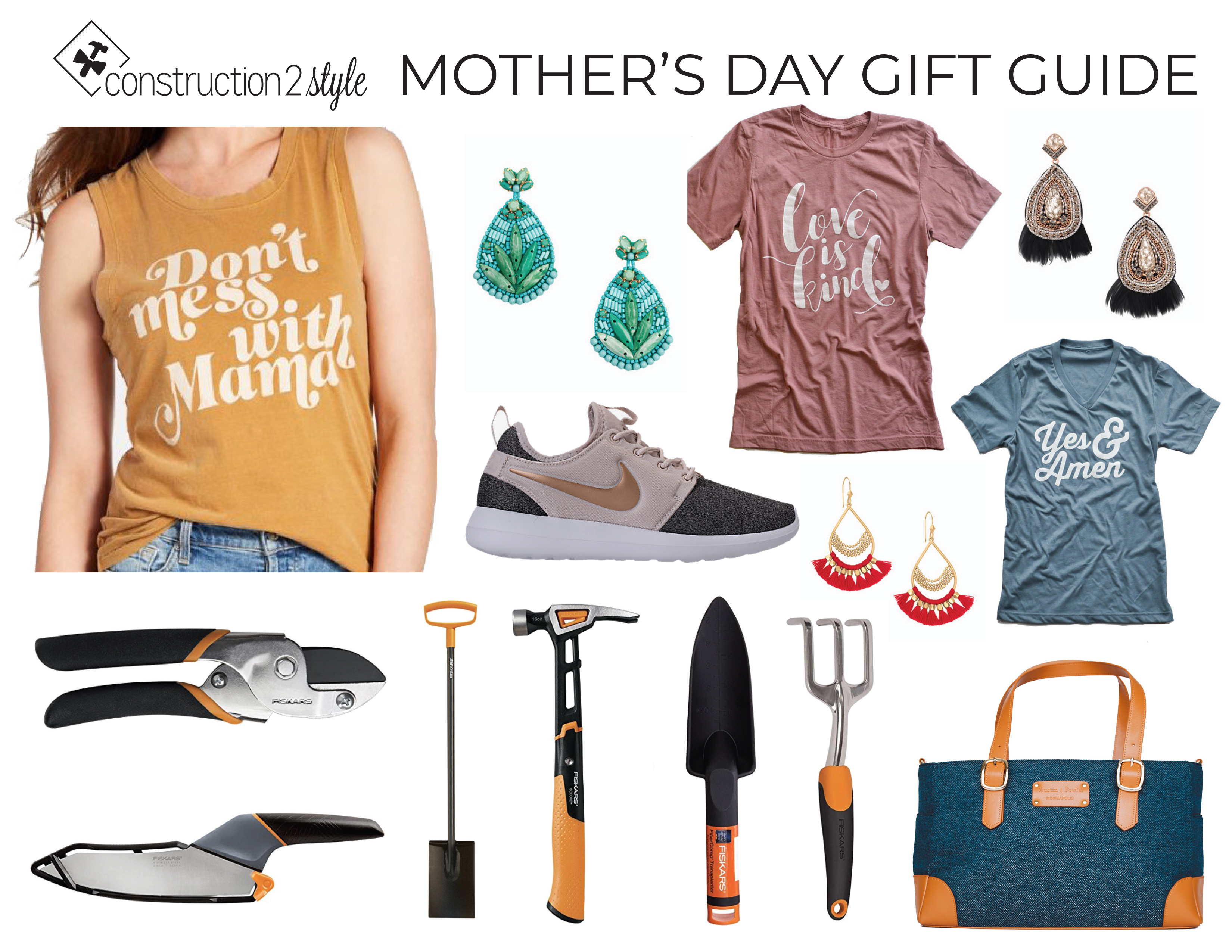 mother's day gift guide | construction2style