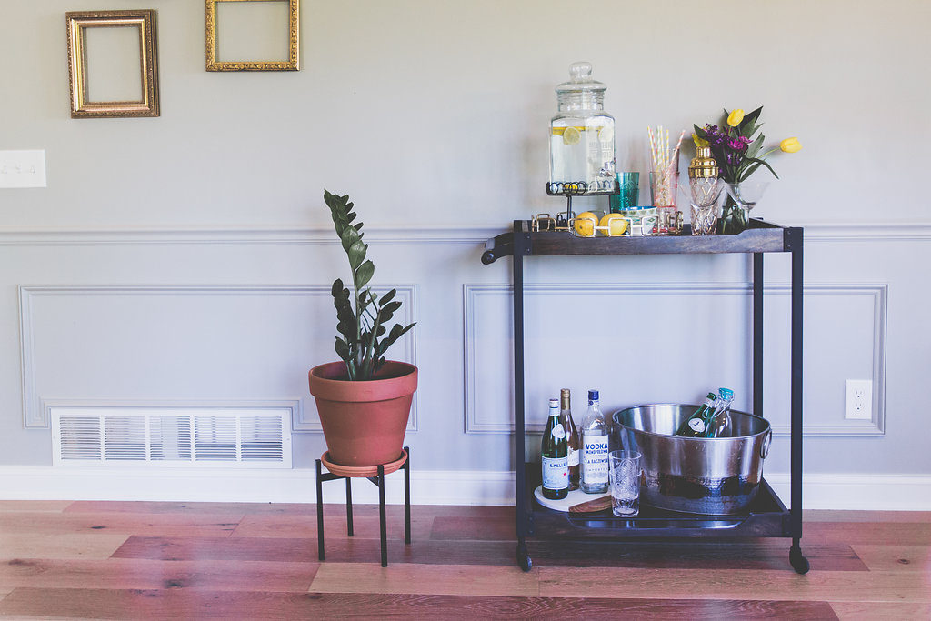 How to Style Your Bar Cart 1