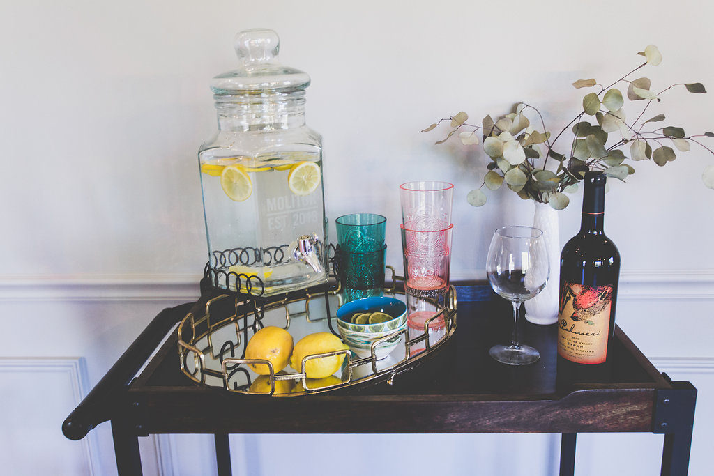 How to Style Your Bar Cart 4