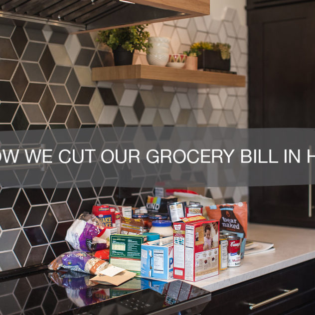 how we cut our grocery bill in half | construction2style