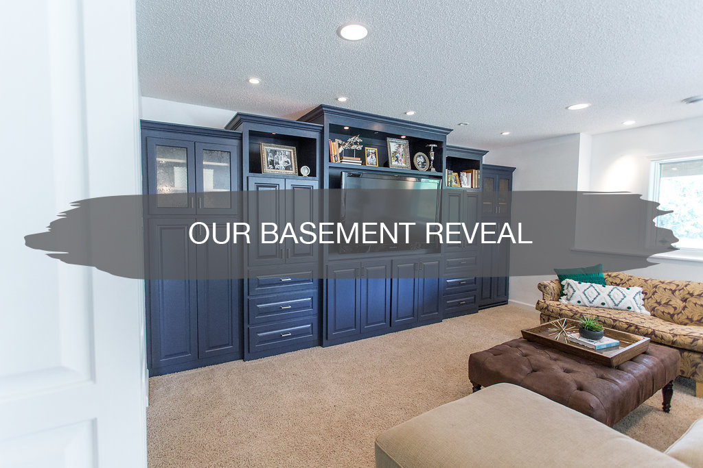 our basement reveal | construction2style