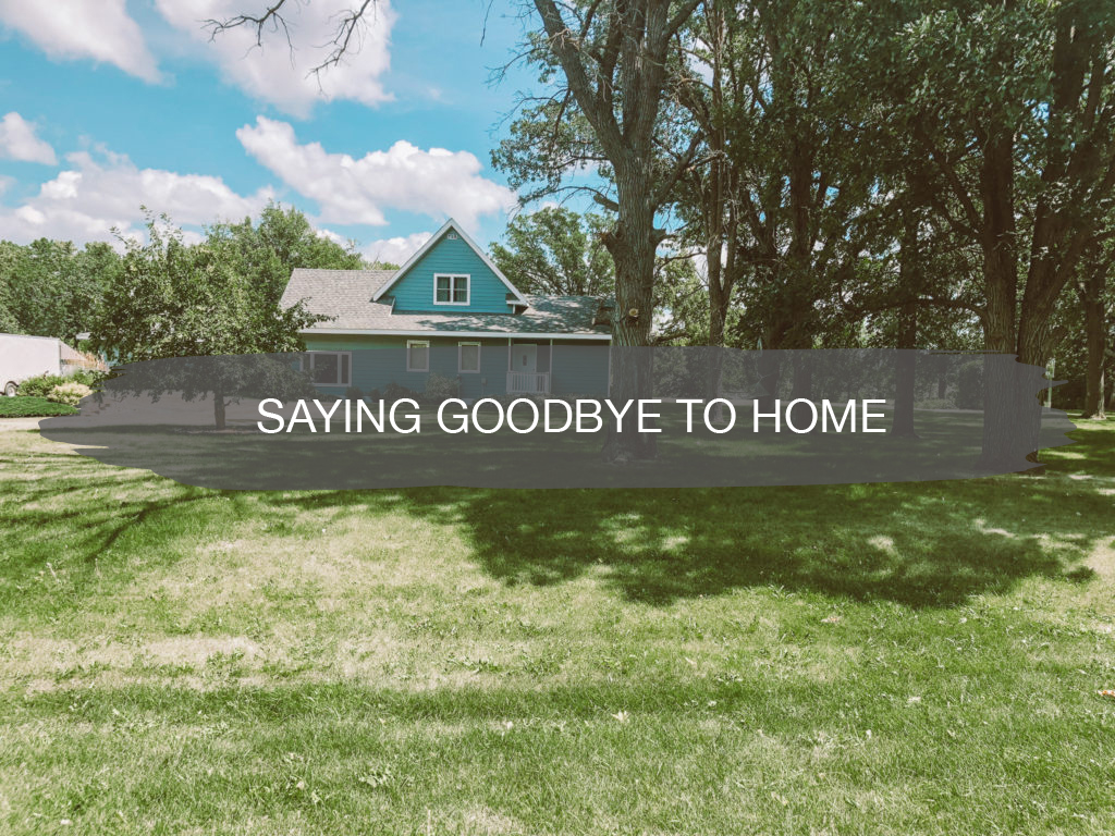 saying goodbye to home | construction2style