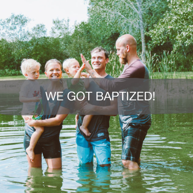 We got Baptized | construction2style