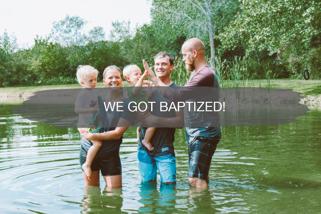 We got Baptized | construction2style