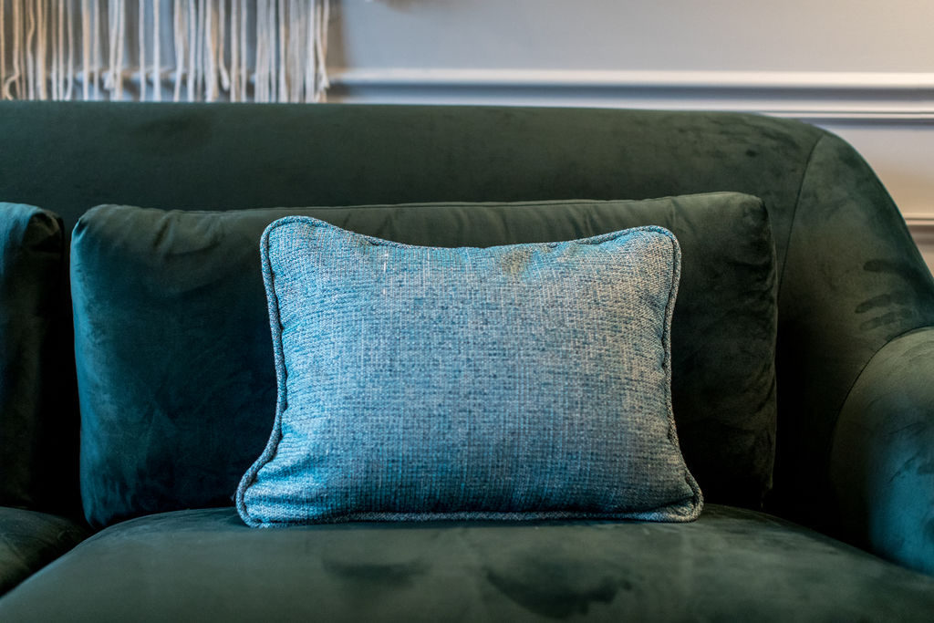 Blue Designer Pillow | construction2style