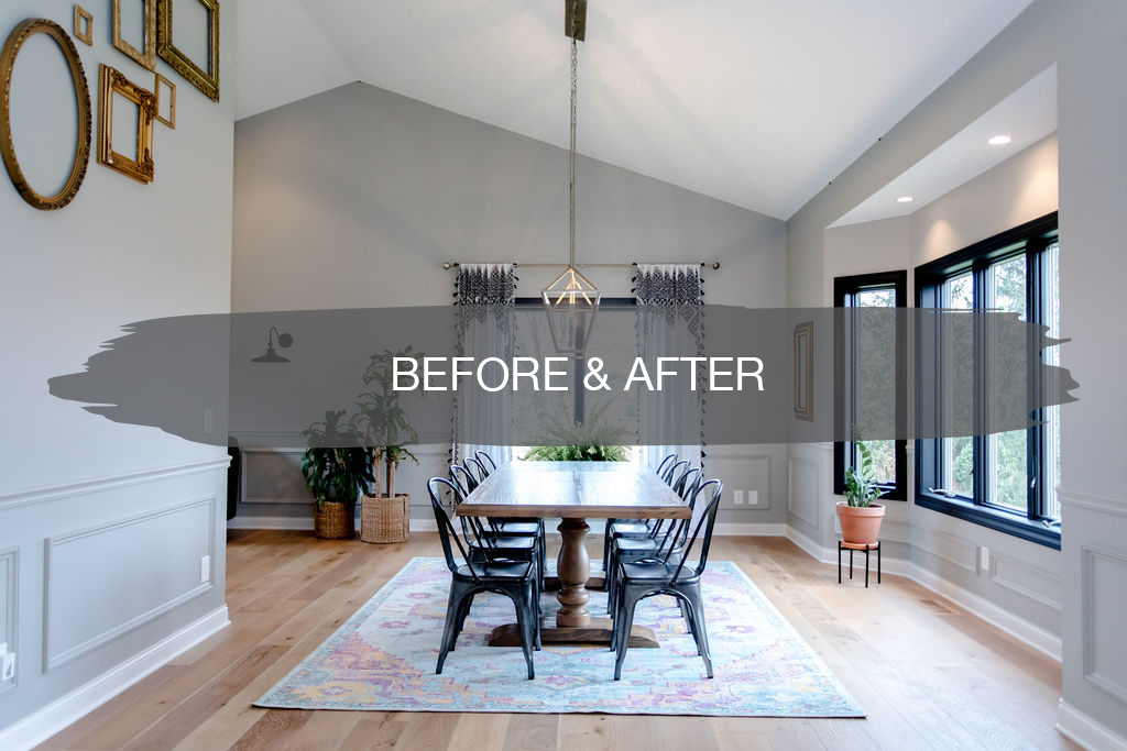 Dining Room Before and After cover | construction2style