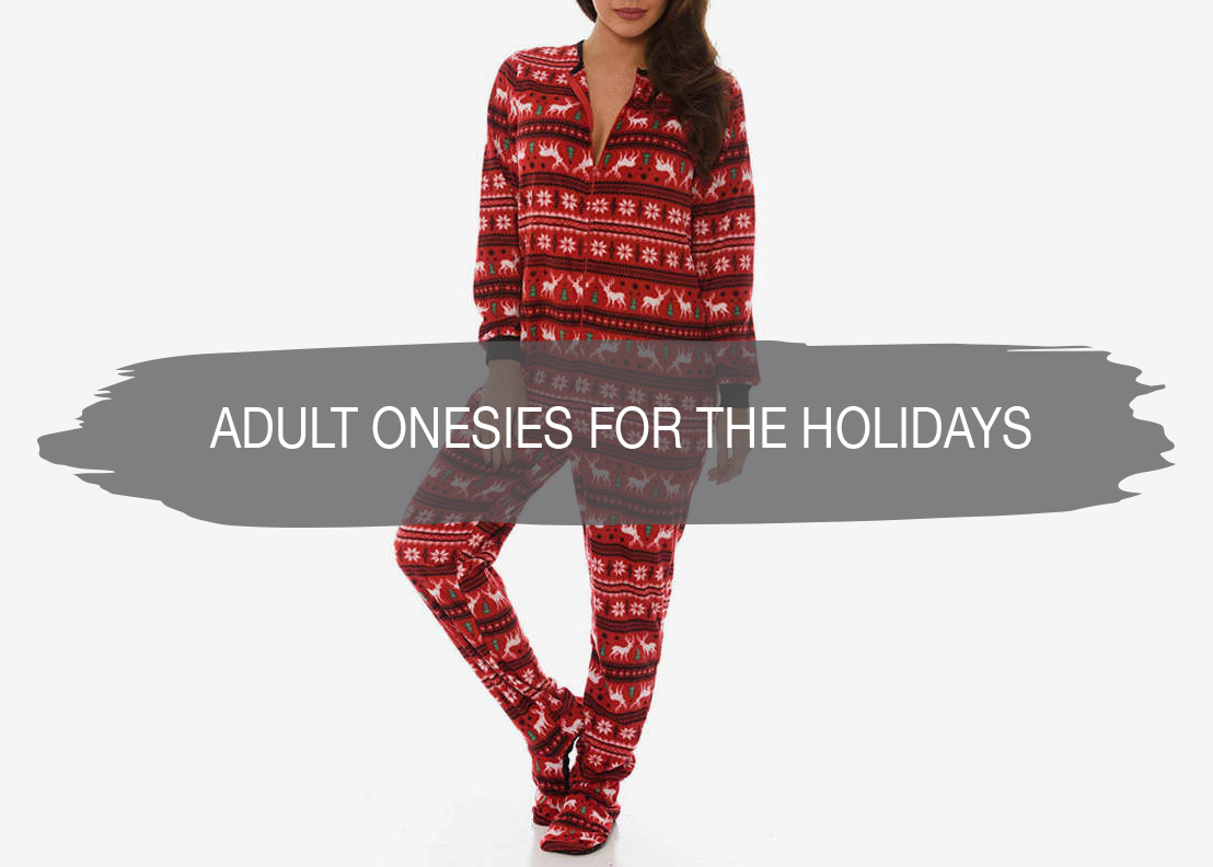 Adult Onesies for the Holidays 1