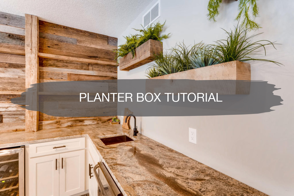 DIY Indoor Planter Box [Video] construction2style
