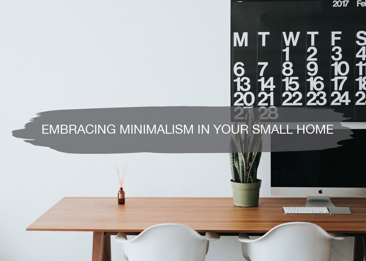Embracing Minimalism In a Small Space | construction2style