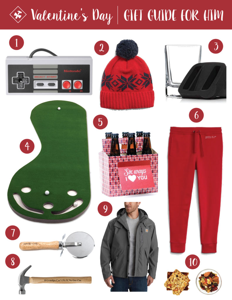 Valentine's Day Gift Guide for Him | construction2style