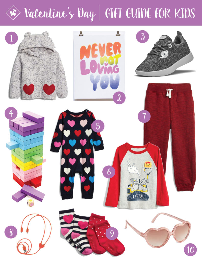 Valentine's Day Gift Guide for Kids | construction2style
