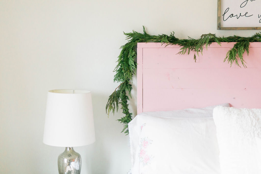 master bedroom pink headboard | construction2style