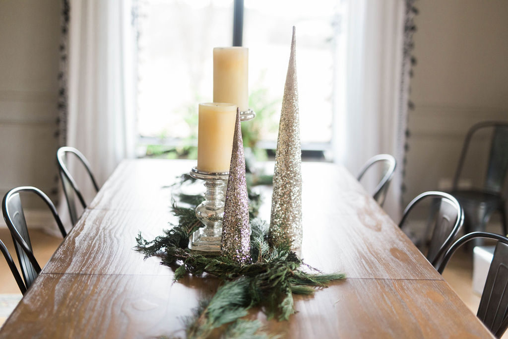 Winter table decorations - Construction2Style