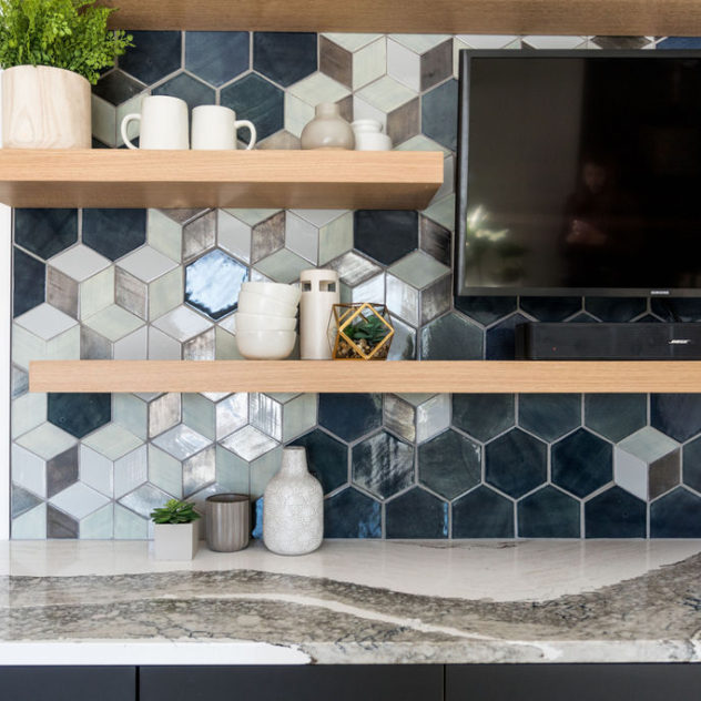 Floating Shelves Kitchen Styling | Maple Grove, MN 3
